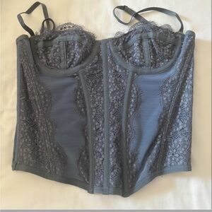 Blue Urban Outfitters Corset
